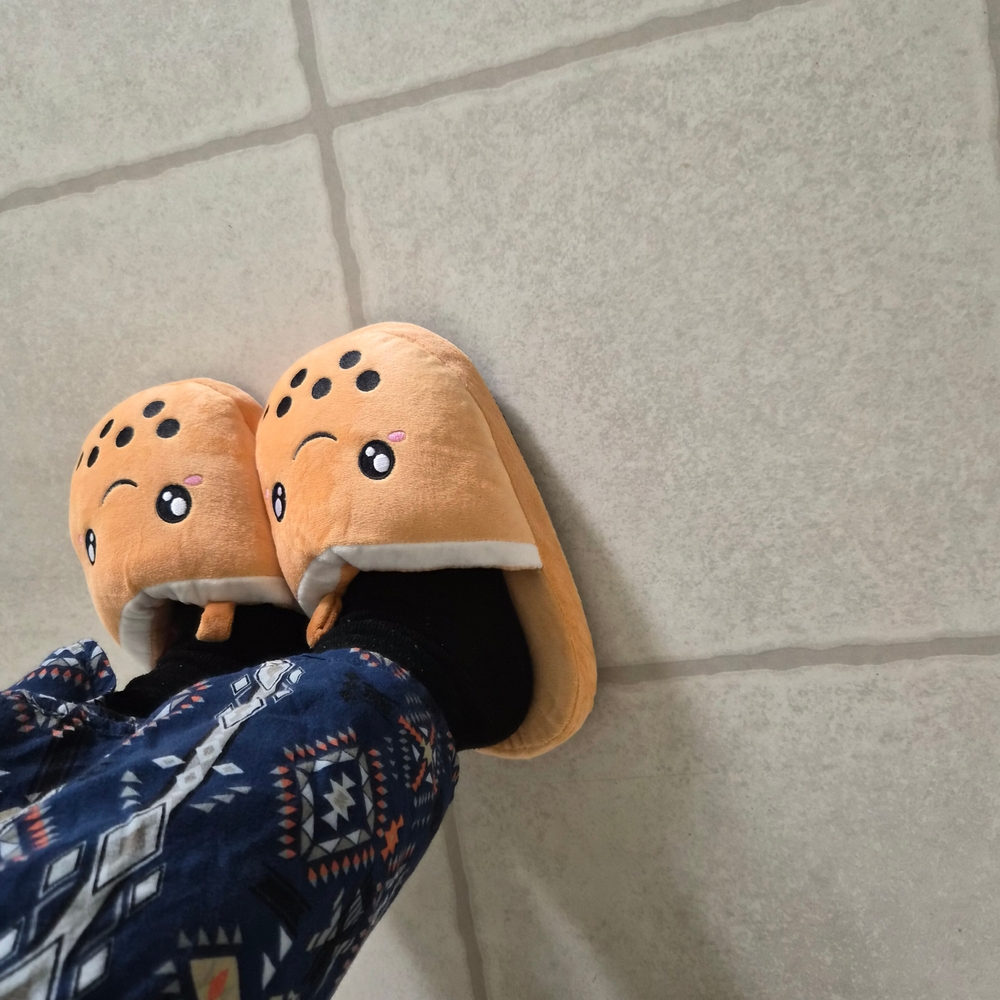 Boba Tea Slippers Slides Cute Kawaii